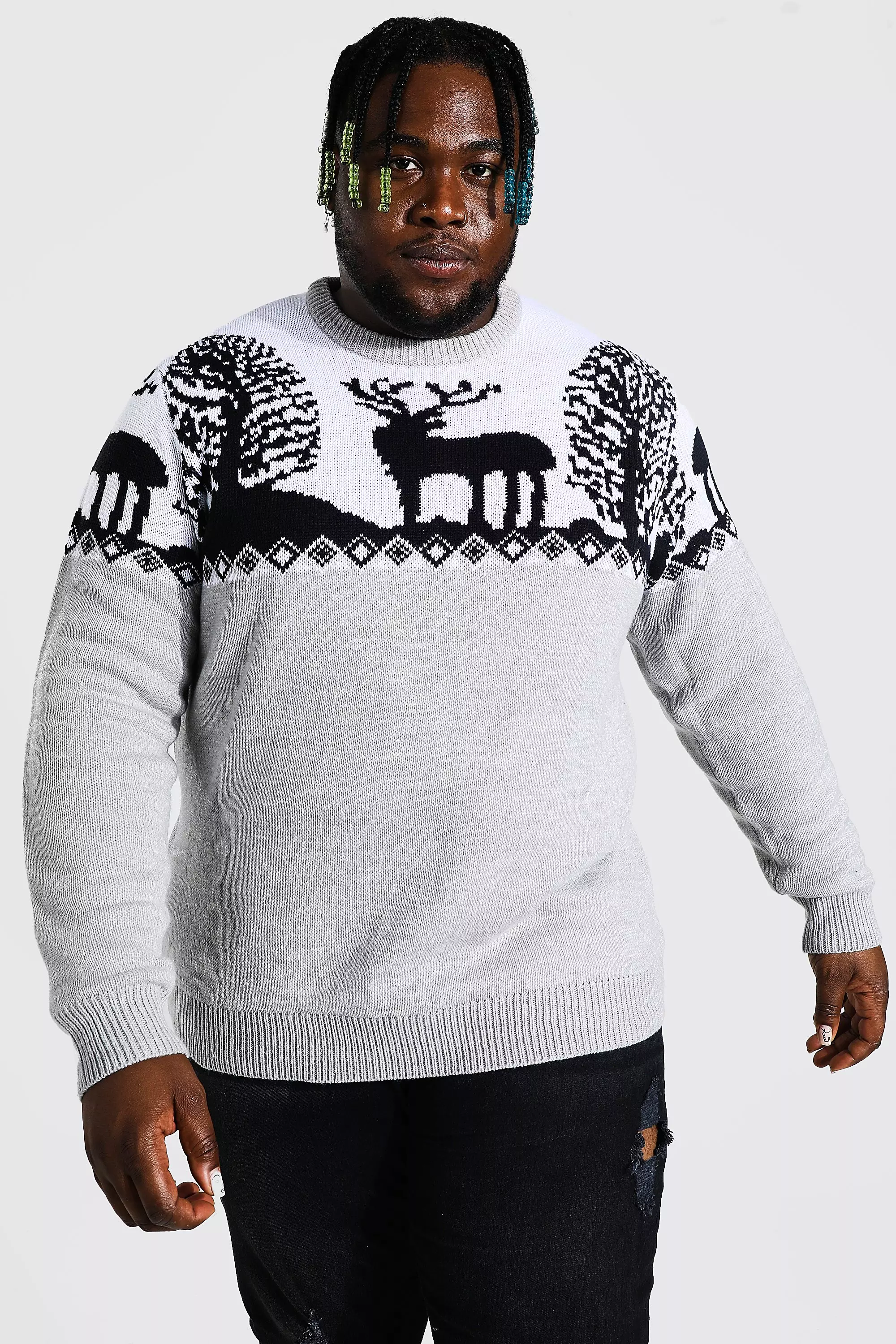 Cheap plus best sale size christmas jumpers